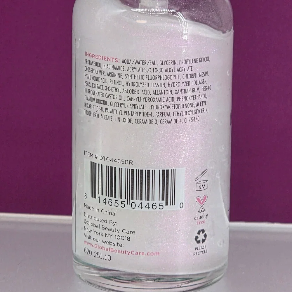 Global Beauty Care Power Serum Unisex 1 7oz 6 Benefits In 1 Anti Aging Glow Skin